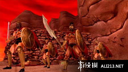 《斯巴达300勇士 光辉进军》PSP截图