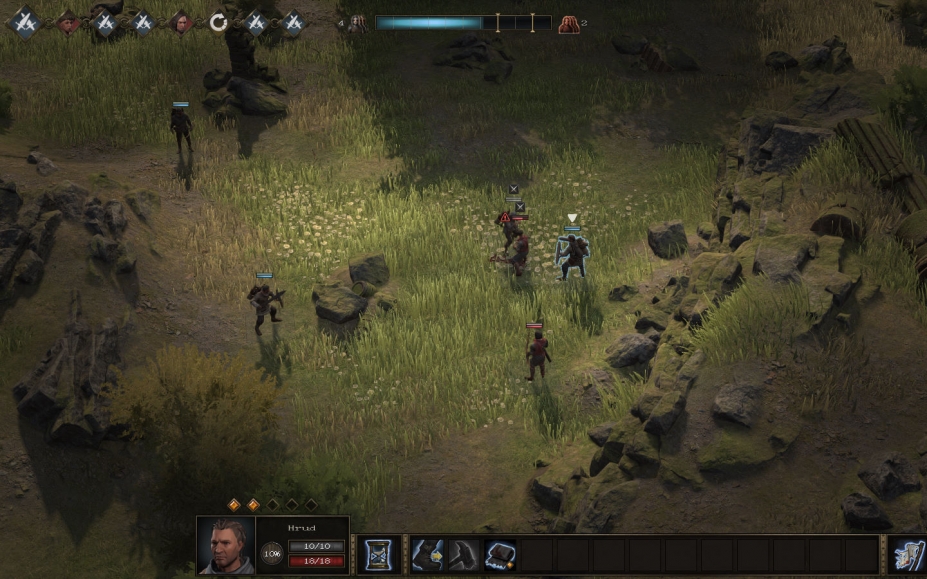 《战争传说》游戏汉化截图