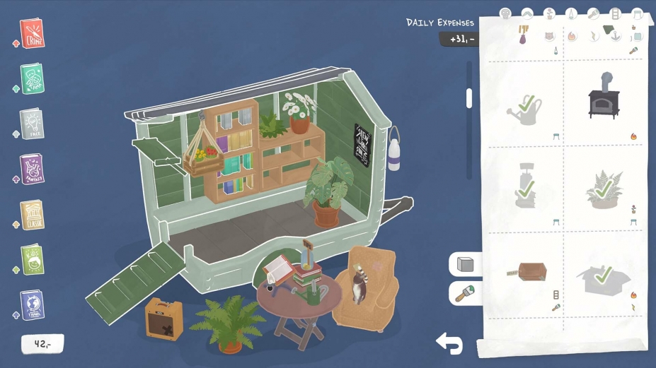 《Tiny Bookshop》游戏截图