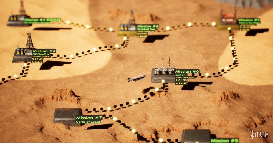 《RAILGRADE》游戏截图