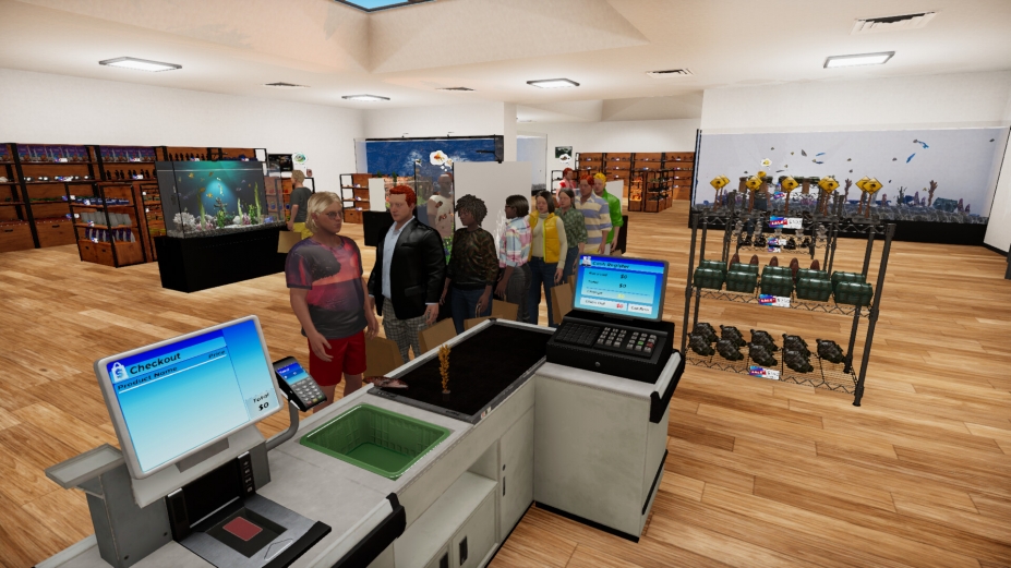 《水生超市模拟器》游戏截图