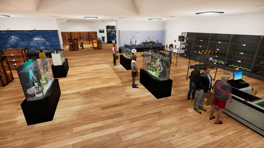 《水生超市模拟器》游戏截图