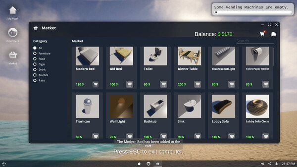 《迈阿密酒店模拟器》游戏截图