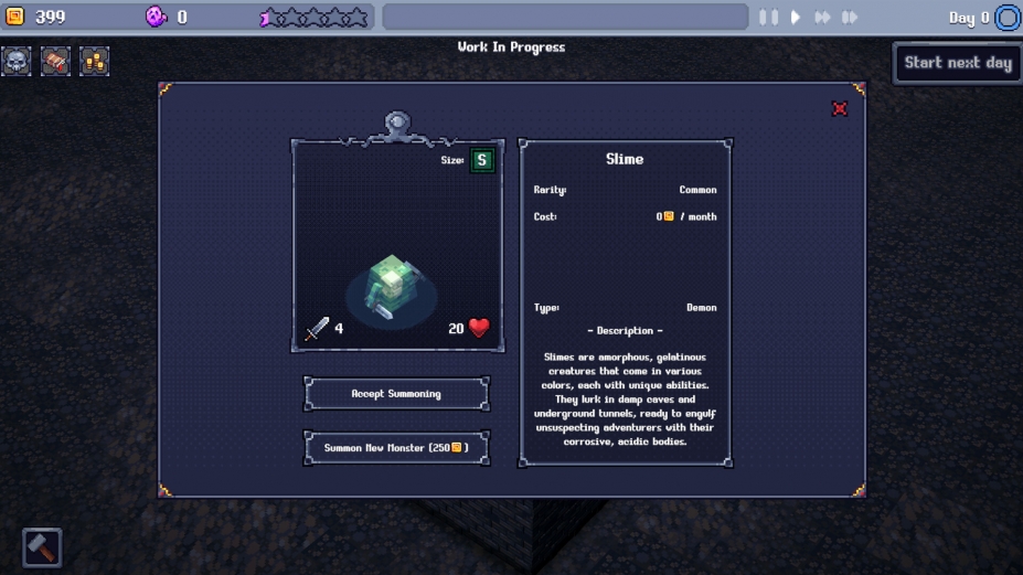 《地下城大亨》游戏截图