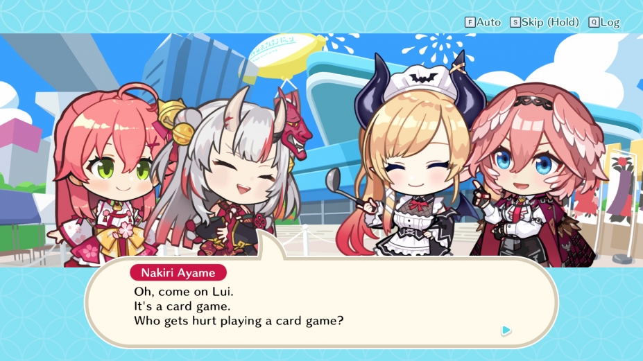 《hololive Holo's花札》游戏截图