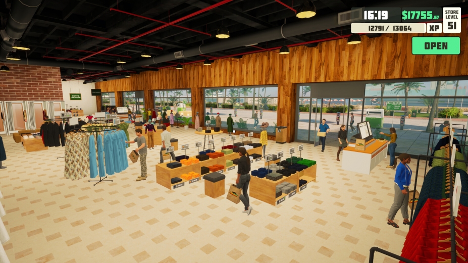 《siMarket：服装店模拟器》游戏截图