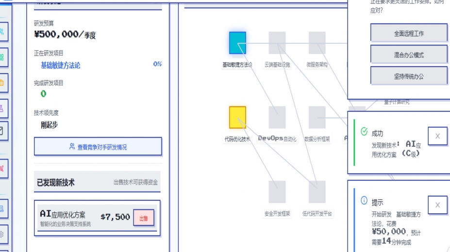 《模拟经营我的公司》游戏截图