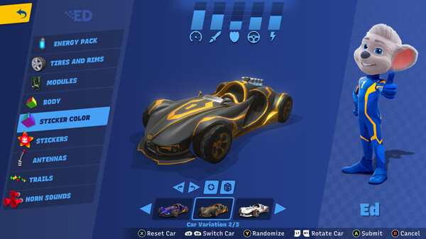 《Ed & Edda: GRAND PRIX – Racing Champions》游戏截图