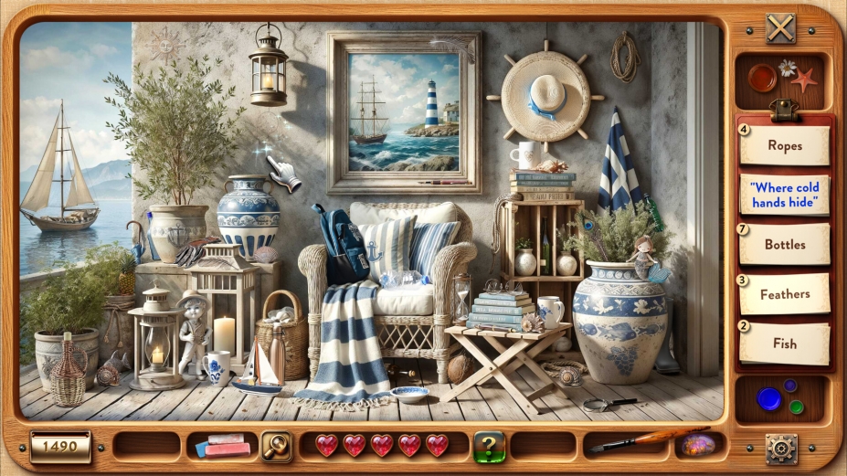 《修复艺术：地平线湾》游戏截图