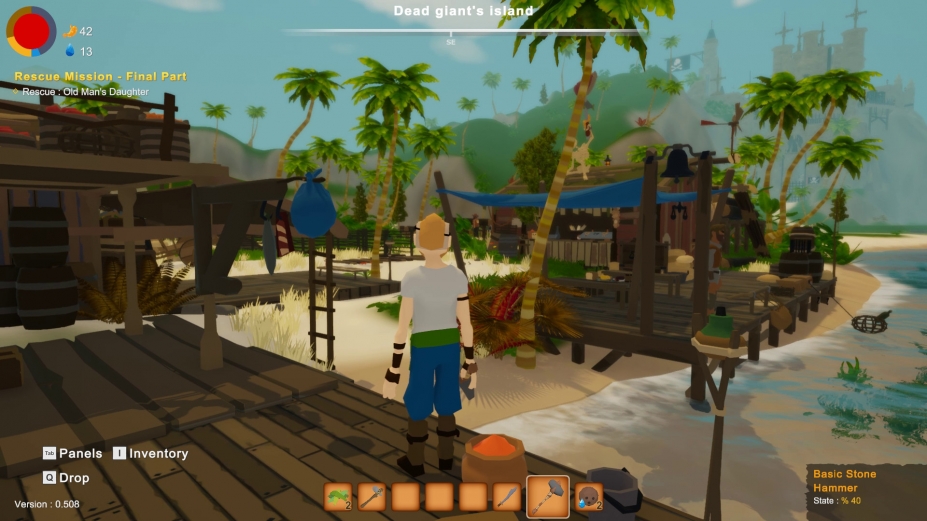 《骨头船长》游戏截图