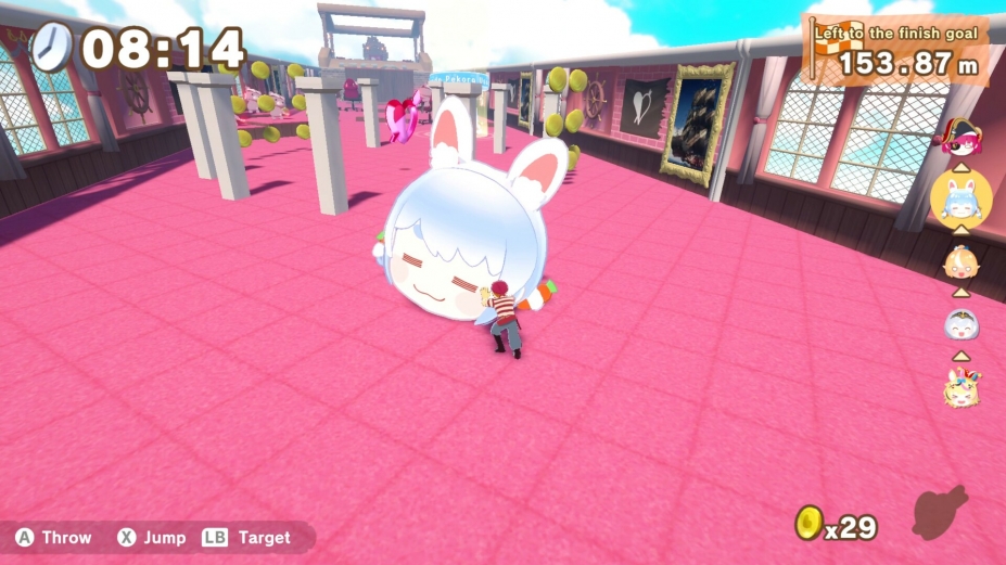 《hololive滚滚山》游戏截图