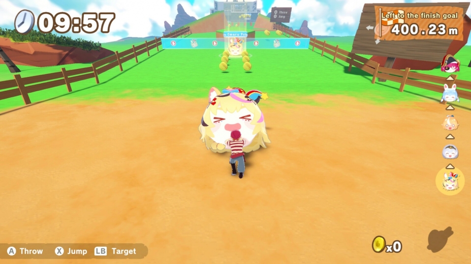 《hololive滚滚山》游戏截图