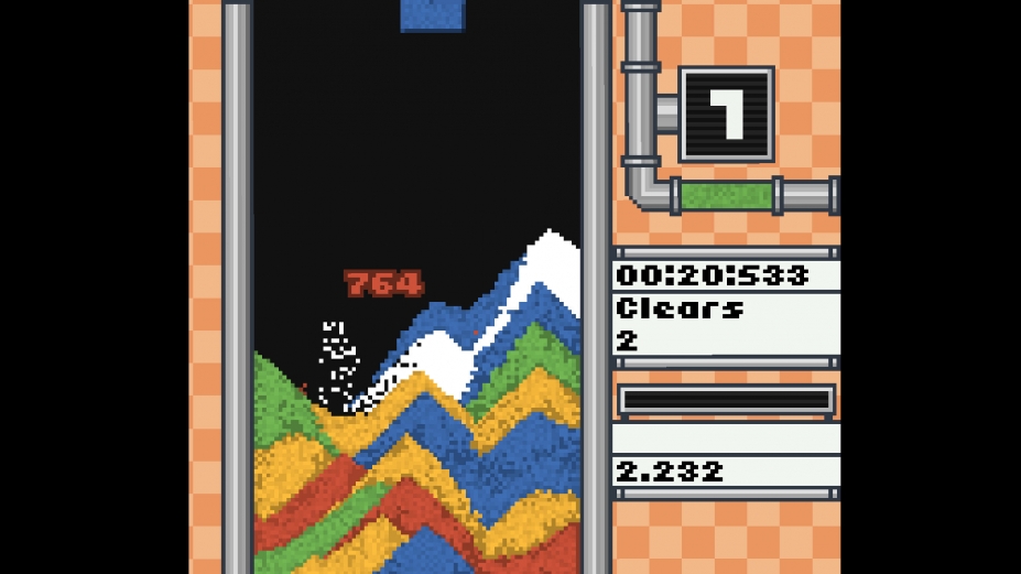 《流沙俄罗斯方块扩展版》游戏截图