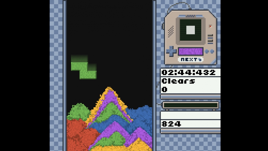 《流沙俄罗斯方块扩展版》游戏截图