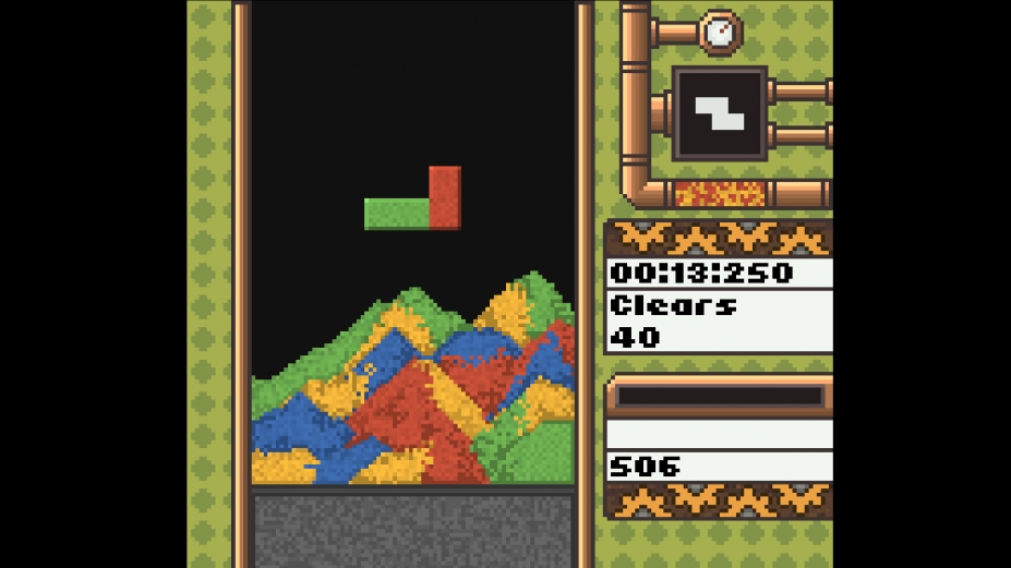 《流沙俄罗斯方块扩展版》游戏截图