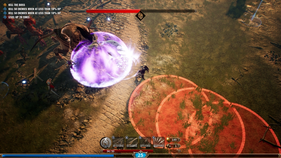 《阿喀琉斯：幸存者》游戏截图