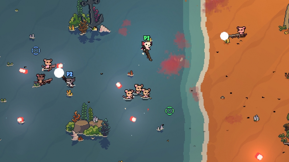 《AK蝾螈大作战》游戏截图