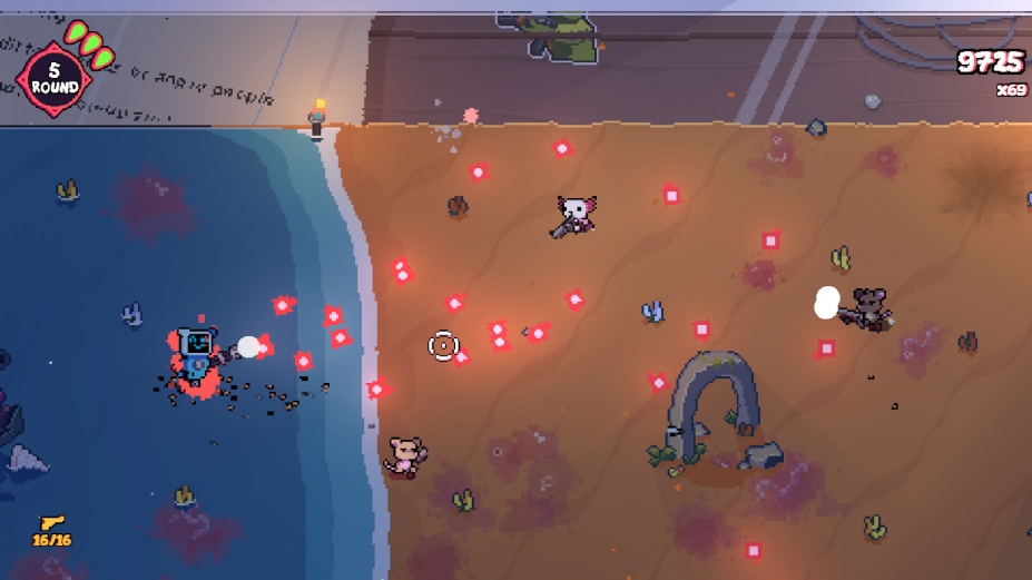 《AK蝾螈大作战》游戏截图