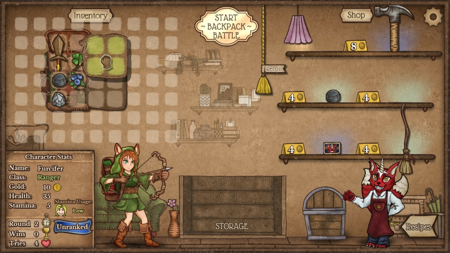 《背包战争：福西法的宝藏》游戏截图