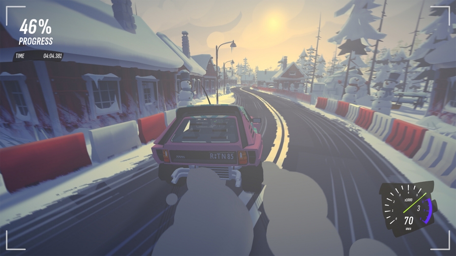 《驾驶拉力赛》游戏截图