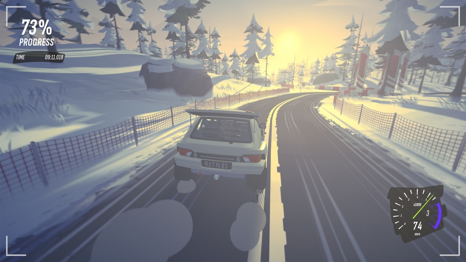 《驾驶拉力赛》游戏截图