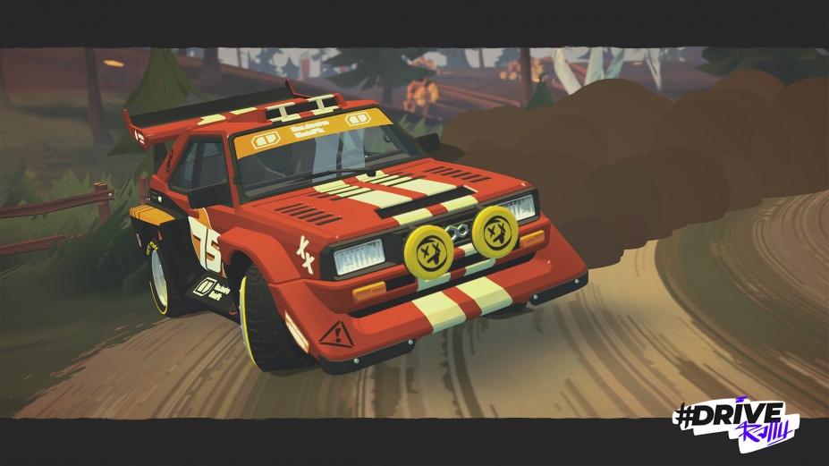 《驾驶拉力赛》游戏截图