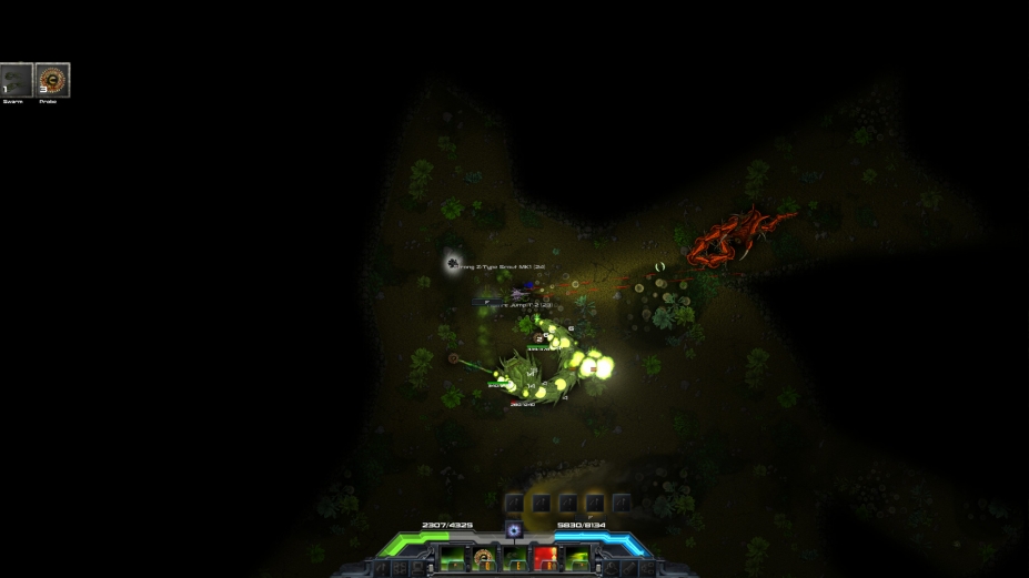 《Nienix：宇宙战争》游戏截图