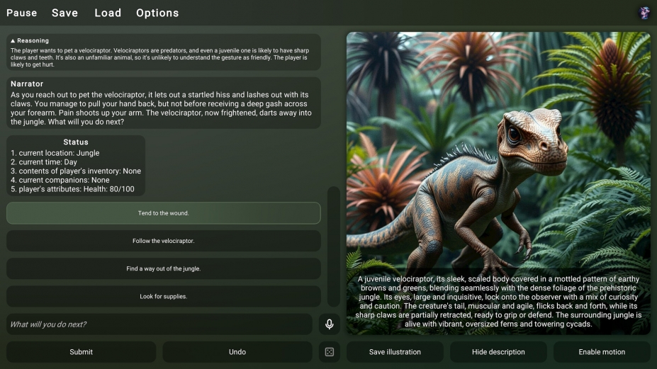 《梦探奇旅：AI驱动的冒险》游戏截图