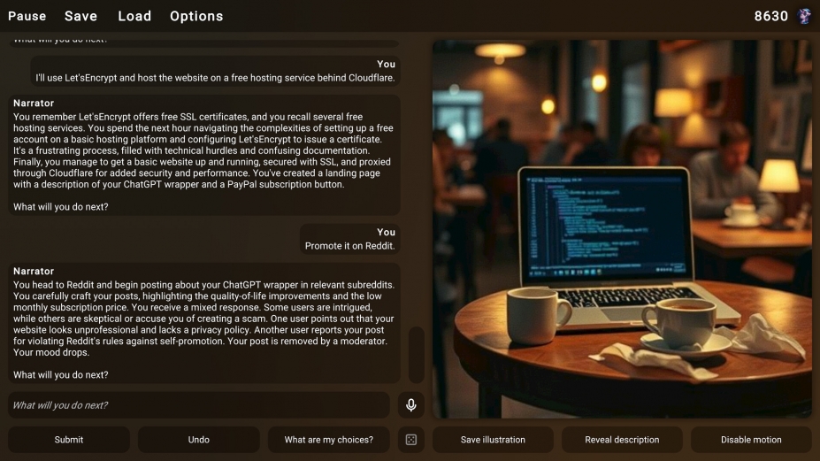 《梦探奇旅：AI驱动的冒险》游戏截图