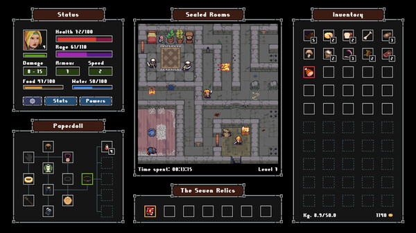 《疯狂超地牢编年史》游戏截图