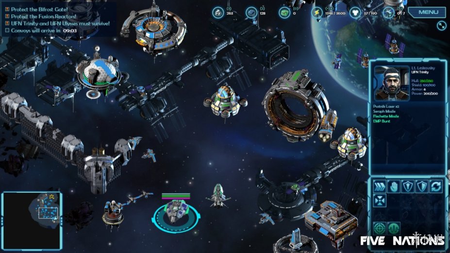 《Five Nations》游戏截图