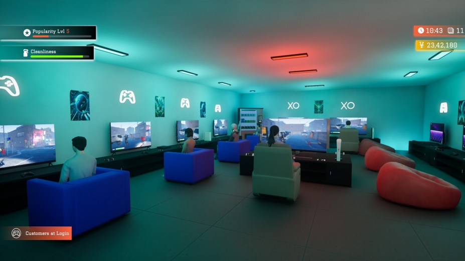 《游戏咖啡馆模拟器》游戏截图