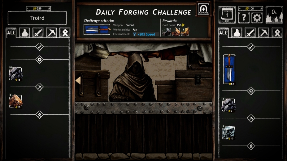 《Blacksmith: Ignite the Forge》游戏截图