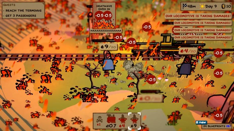 《铁轨快车》游戏截图