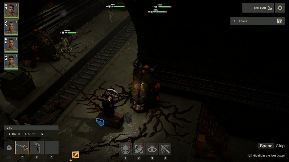 《未来的战争策略：SOF与外星人入侵》游戏截图