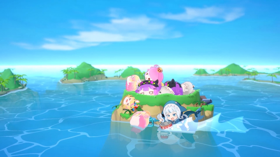 《hololive宝藏山》游戏截图