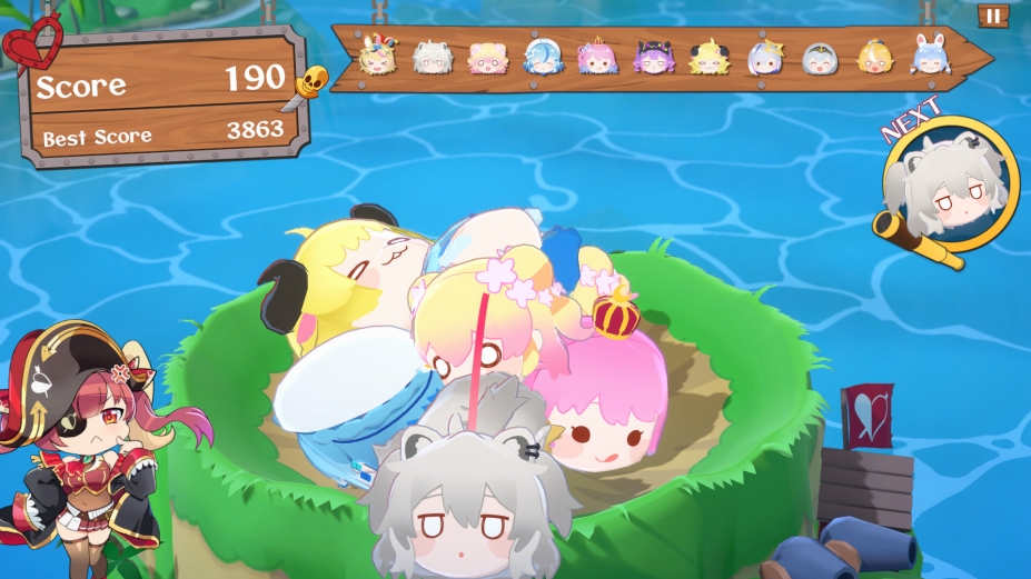 《hololive宝藏山》游戏截图