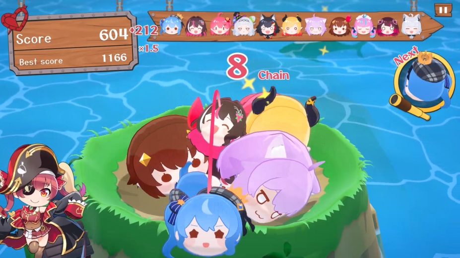 《hololive宝藏山》游戏截图