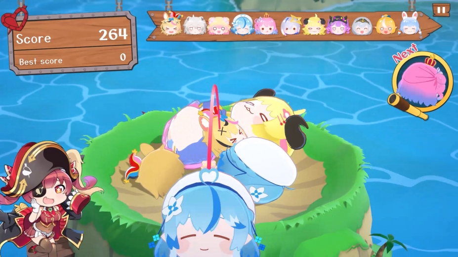 《hololive宝藏山》游戏截图