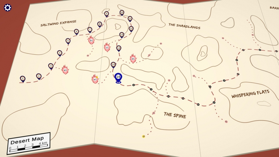 《Trails》游戏截图