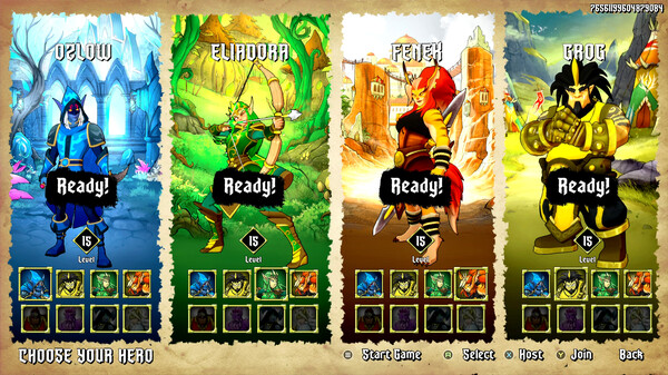 《龙之山英雄》游戏截图