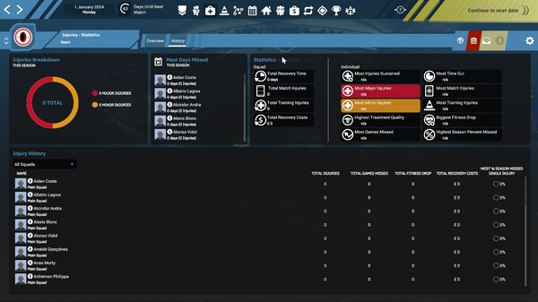 《橄榄球联盟球队经理4》游戏截图