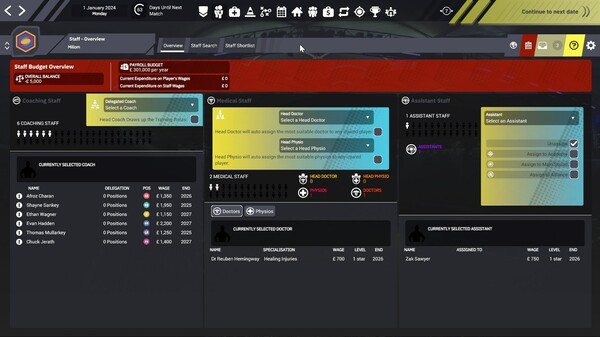 《橄榄球联盟球队经理4》游戏截图