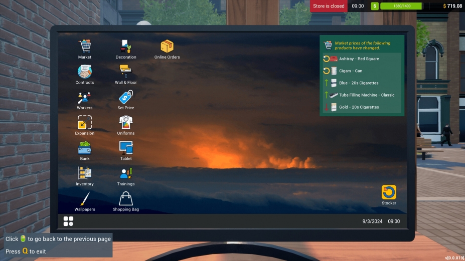 《烟草店模拟器》游戏截图