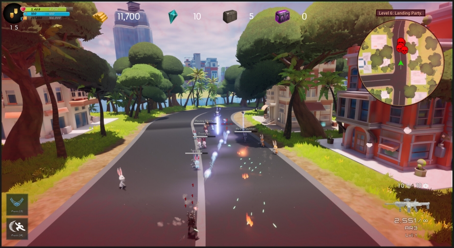 《兔子的进攻》游戏截图