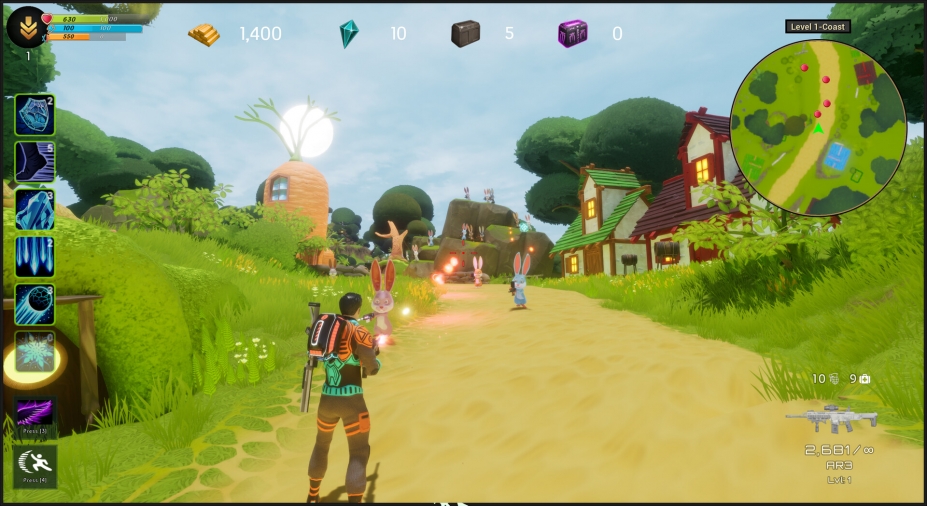 《兔子的进攻》游戏截图