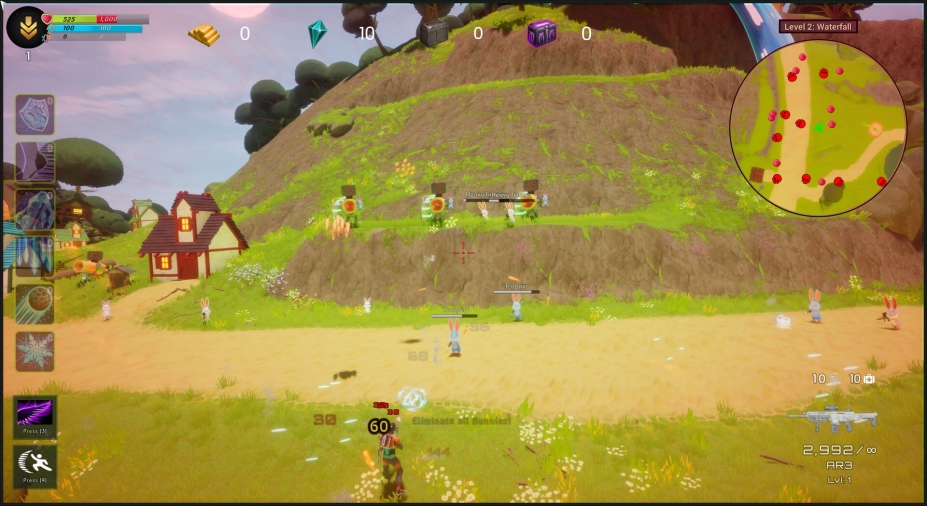 《兔子的进攻》游戏截图