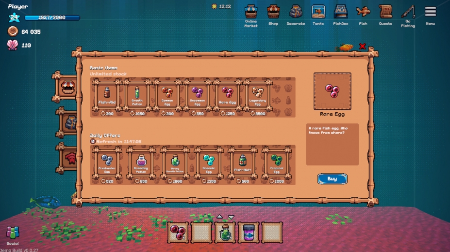 《全球鱼友俱乐部：放置好时光》游戏截图