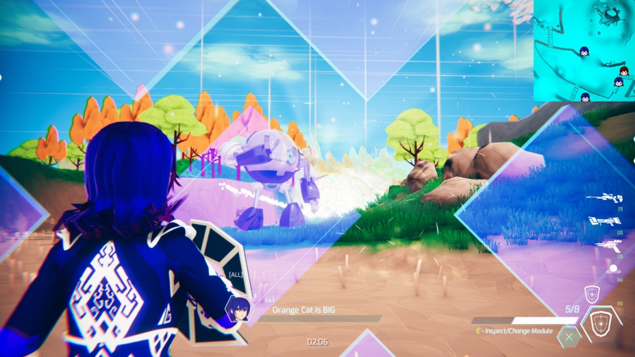 《三娜嘉战溅：水弹突袭》游戏截图