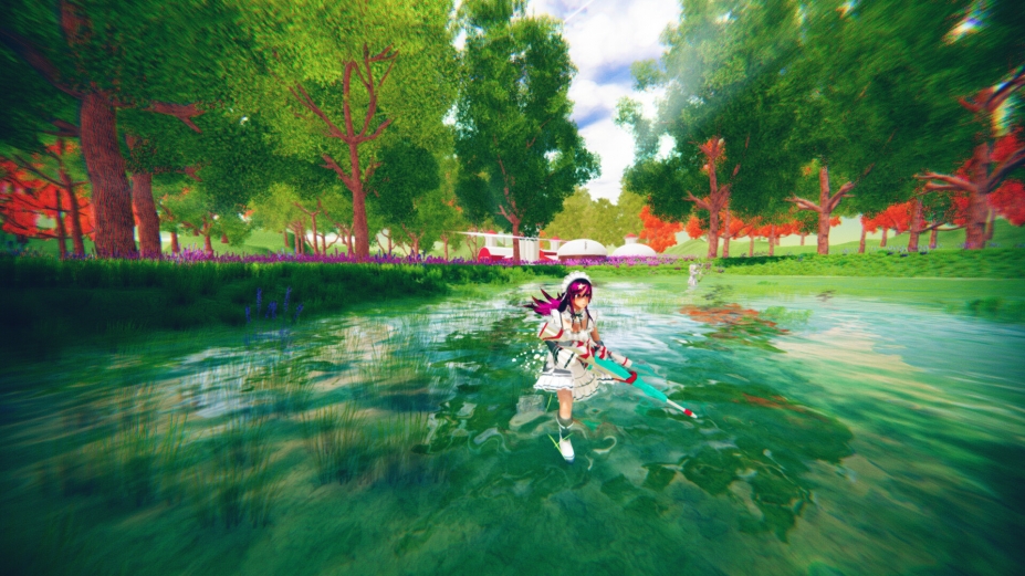 《三娜嘉战溅：水弹突袭》游戏截图